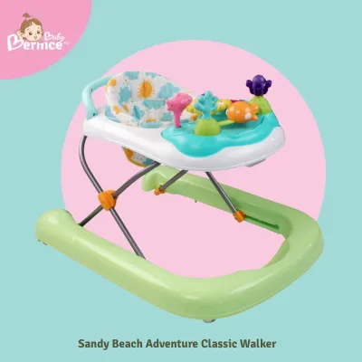 Ocean Explorer 2-in-1 Baby Walker – Sandy Beach & Island Adventure Designs