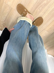 QIANCHANGNAAI | Warm Slim Fit Loose Wide Leg Trousers