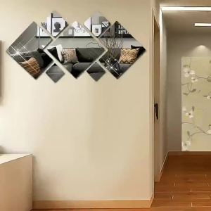DIHUANTUO | Acrylic Self-adhesive 3D Mirror Wall Stickers