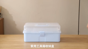 INOXTO 2/3 Layers Large Capacity Storage Box Foldable Multifunctional Plastic Portable Makeup Hairpin Organizer Nail Art Jewelry Box
