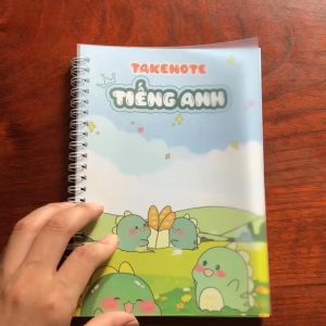 Sổ tay Takenote Tiếng Anh tổng hợp chung từ 2-12 - Khổ giấy lớn (loại 𝗔𝟱)