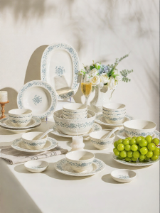 JINGDITAOCI | Underglaze Colored Tableware Set