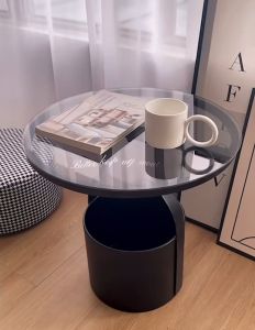 V Home โต๊ะวางของสไตล์นอร์ดิก รุ่น DD-2 รูปทรงทันสมัย ตกแต่งร้าน ห้องนั่งเล่นได้