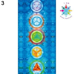 7 Chakra Mandala Bohemian Tapestry Blanket Beach Towel Shawl Yoga Mat