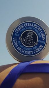 LOccitane Shea Ultra Rich Body Cream Refill 200ml - Krim Tubuh Shea Butter Menenangkan Kulit Kering Sensitif