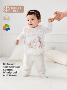 BUBBLE TREE | Baby Innerwear Vest Knitted Cotton Padded
