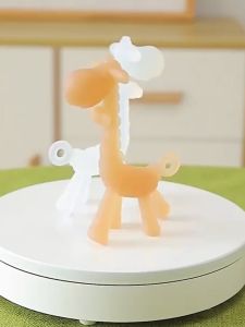 Mumystation 3in1 Teether Bayi Silikon Mainan Gigitan Bayi Jerapah Lucu BPA Free Dengan Kotak