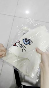 Sauna Hat Anti Heat Embroidered Thicken Wool Polyester Shower Cap for Men Wome Hair Turban Towel Hats Sauna Bathroom Accessories