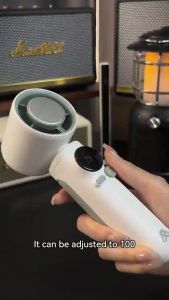 🔥ถูก/แท้🔥4000mAh พัดลมไอเย็นไฟฟ้าแบบพกพา พัดลมมือถือ 199 ระดับลมแรง พัดลมไร้ใบพัด พกพาสะดวก ชาร์จไฟได้ Ice Cooling Mini Fan