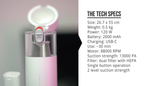 XIAOMI VACUUM CLEANER MINI