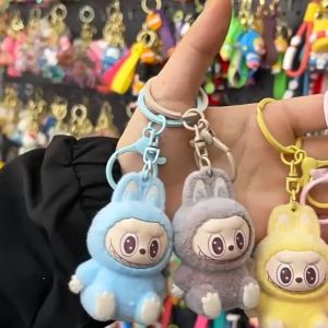Bestella💗Gantungan Kunci Karakter Labubu Keychain Hadiah Sovenir Lucu MMG36 Siswa Lucu Hadiah Kreatif Liontin Ransel