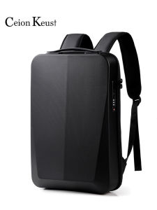 CeionKeust Waterproof Business Travel Backpack Large Capacity Laptop Bag Hardshell Gaming Notebook Compatible Dual Shoulder Bag