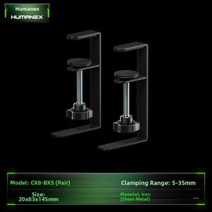 HumaneX | Cable Management Box for Standing Desk Easy Installation