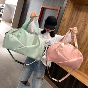 Women‘s Sports Gym Bag Travel Dry Wet Bag Handbag Multifunction Swimming Shoulder Duffle Messenger Weekend Fitness Training Bag