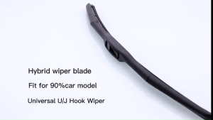 [1 SET 2 PCS] Wiper Mobil Hybrid Universal Depan Karet Premium Sepasang Kanan Kiri