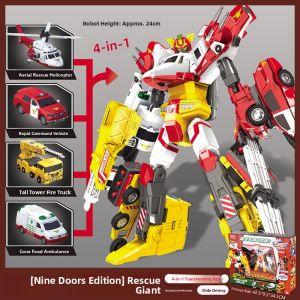 JINGDATOYS | Transforming Robot Watch Five-in-One Combination Toy