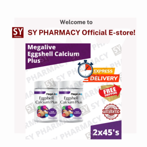 MegaLive Eggshell Calcium Plus 45s/2x45s (Exp: 04/2027)