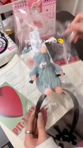 Bando Ratatouille Jepit Poni Bando Headband Bando Tikus Ratatouille Bando Viral Lucu