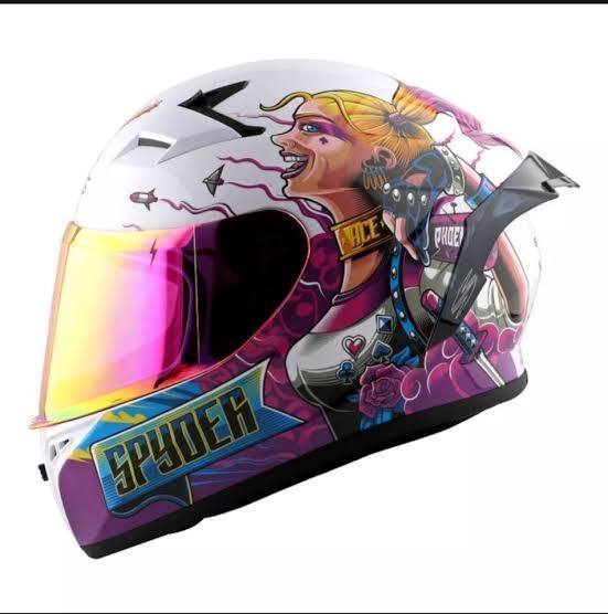 Harley quinn motorcycle discount helmet