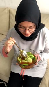 Bumbu Asinan Instan Alami Botol 300 gram / Bumbu rujak jambu kristal Bumbu rujak Bumbu rujak buah pedas manis Asinan buah