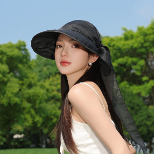 JIFANPAUL | UV Protection Sun Hat Ribbon Headband Hair Neck Cover