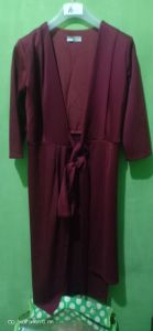 long outer maroon