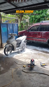 REAIM High Pressure Washer Cleaner Waterjet Powerful Car Wash Machine Sprayer Machine Car Washer Heavy Duty