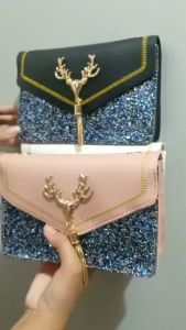 Shoulder Bag Trendy Tassel Luxury Pu Leather Crossbody Bag Women Magnetic Button Handbags New Fashion