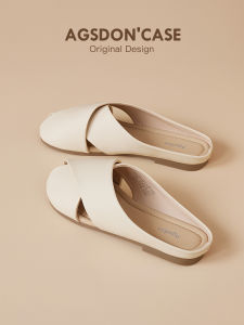 Agsdon | Outdoor Summer Fish Mouth Slip-On Mule Shoes