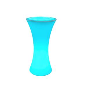 LED Glowing Pedestal Table