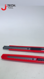 JETECH Auto Lock ABS Case Steel Case Cutter Knife 9mm