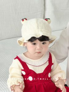 Cute Baby Fisherman Cap Windproof Outdoor Hat for Spring Autumn And Winter Months Suitable for Newborns And Infants