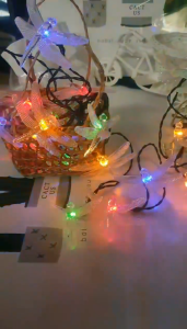 30Led Solar Dragonfly String Lights Outdoor Waterproof Christmas Lights