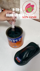 Sơn xe tải THACO màu xanh vỏ dưa 1K (Code: H-TH-5N) sơn thơm công nghiệp