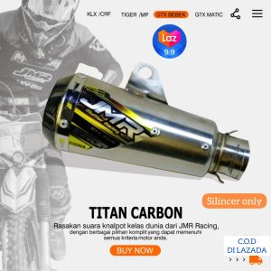 PRODUK LOKAL ORIGINAL silincer GTX original JMR RACING knalpot racing silincer only GTX ujung titan ujung carbon cevlar 35 in type N 130 ( GRATISSS TULIS NAMA UNTUK NON C.O.D)..!!!