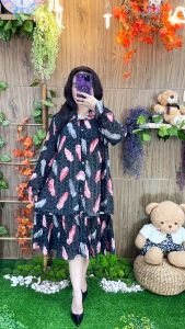 BAJU WANITA TERBARU TUNIK WANITA KEKINIAN 00110 TUNIK TRENDI