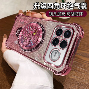 Redmi K90Promax Silicone Phone Case Full Cover Protection Anti-Fall Womens Style Soft Shockproof Shell for Xiaomi MIUI Phones