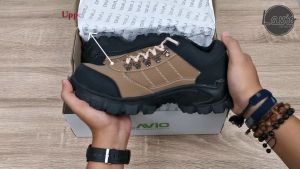 SEPATU BOOTS PRIA MODEL TERBARU LOW PENDEK KERJA PROYEK GUNUNG HIKING LAVIO E95 BAGUS KEREN KUALITAS TERJAMIN