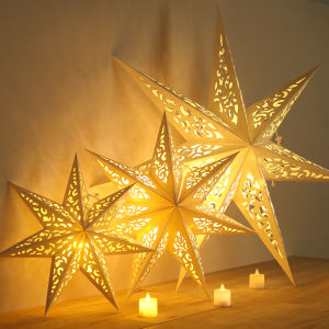 Hollow Star Hanging Pendants Ramadan Decoration 2024 for Home Navidad Natal Noel Gifts Christmas Ornaments New Year 2024