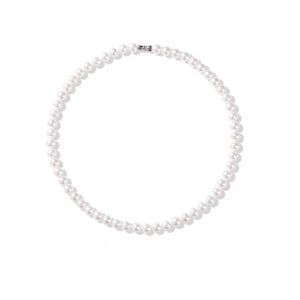 Same Style as Wang Yibo Pearl Necklace Hip Hop Niche Style Necklace Men and Women Accessible Luxury Easiest for Match Couple Clavicle Chain Trendy Jewelry