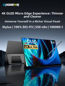 EHOMEWEI | Portable 4K OLED Touchscreen Display