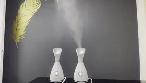 Face Steamer Deep Clean Moisturizing Steaming Face Skin Care Hot Cold Sprayer Facial Steamer Spa Care Sauna Sprayer