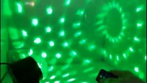 BLINGOO Party Lights 7 colors RGB Disco Ball DJ Disco Light Music Strobe Lamp Birthday Party with Remote Control