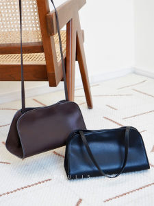 Roulis Peggy Clutch Saddle Leather Oil Sensation Single Shoulder Crossbody Underarm Bag Vintage Artistic Style Handbag