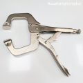 Kìm bấm chết chữ C kìm kẹp chữ C độ mở 11cm chiều dài 28cm. 