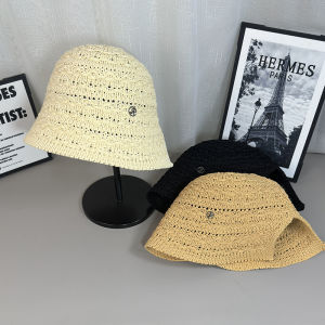 Mũ Lưới Dệt Kim Thoáng Khí Thời Trang Mùa Xuân Hè Cho Nữ Mũ Đi Biển Kiểu Dáng Giản Dị Phong Cách Đường Phố Mũ Đi Biển