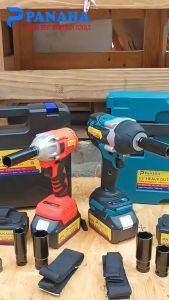 PANAHA 1/2" CORDLESS IMPACT WRENCH 48V 350NM / PEMBUKA BAUT RODA MOBIL DAN MOTOR