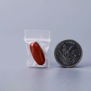 Thickened Small Size 20 Silk Once-Use Portable Prescription Bag Self-Sealing Capsule Bag for Morning And Night Medication