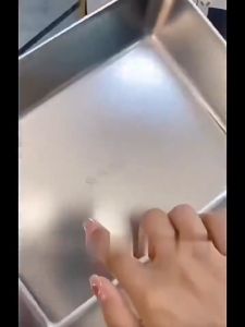 NEW FRESH BOX SEGI STAINLESS STEEL KOTAK BUAH WADAH MAKANAN DENGAN TUTUP PLASTIK - TEMPAT WADAH MAKANAN KONTAINER MAKANAN SAYURAN FOOD BOX STAINLESS STEEL SERBAGUNA