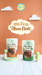 GROUU Kids Abon Ayam Sapi My First Abon Floss Tuna 80gr / Makanan MPASI Bayi Anak / GROU BANDUNG